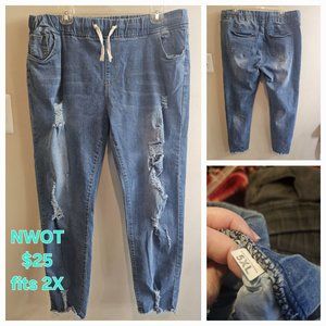 Ladies Plus Size Jeans